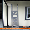 Vancouver Island Waterjet metal cutting for sign maker