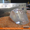 Vancouver Island Waterjet glass lense cutting